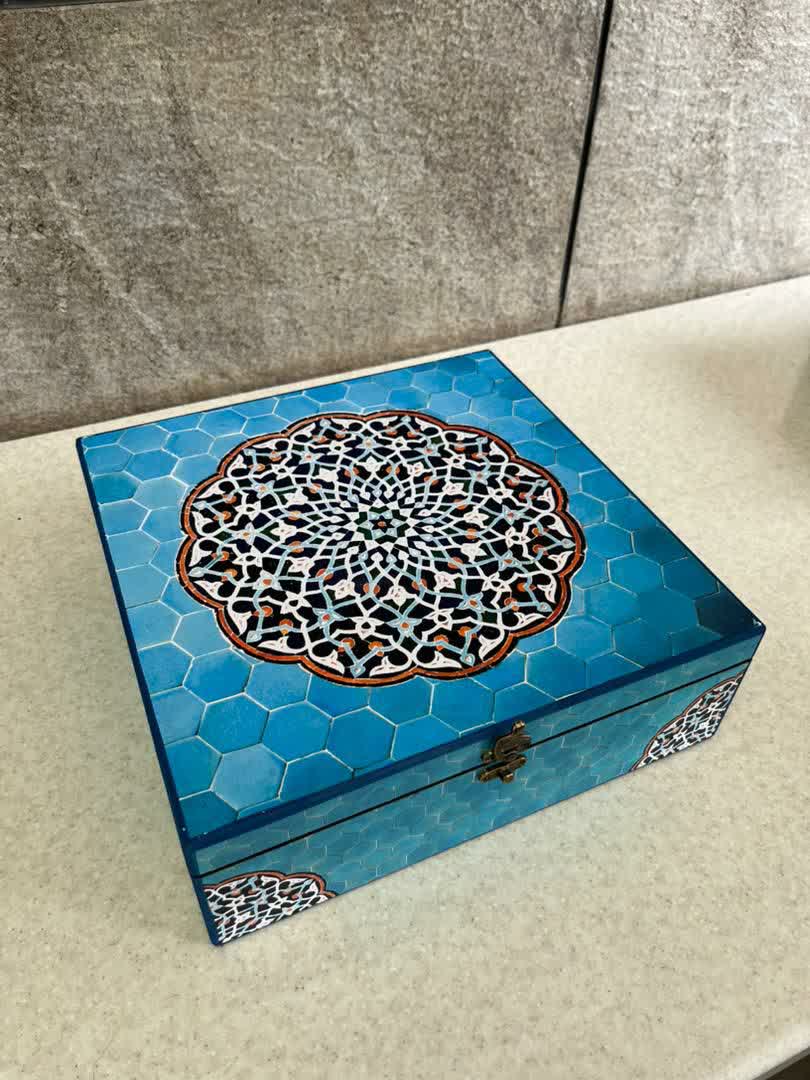 جعبه کادویی طرح شمسه